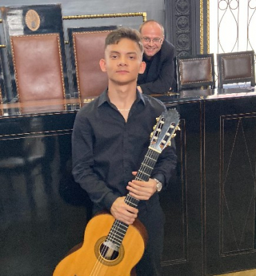 Koncert stipendistů klasické hudby Akademie MenART na Staroměstské radnici