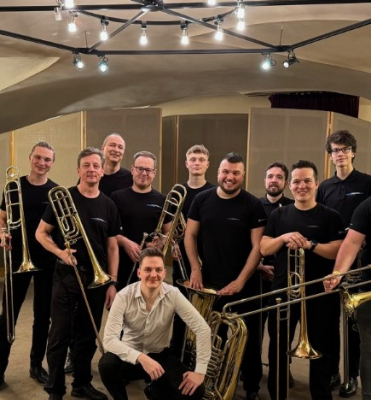 TROMBONEBAND zahrál na bakalářském koncertě
