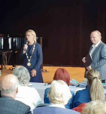 Slavnostní blahopřání jubilantům v Knihovně města Hradce Králové